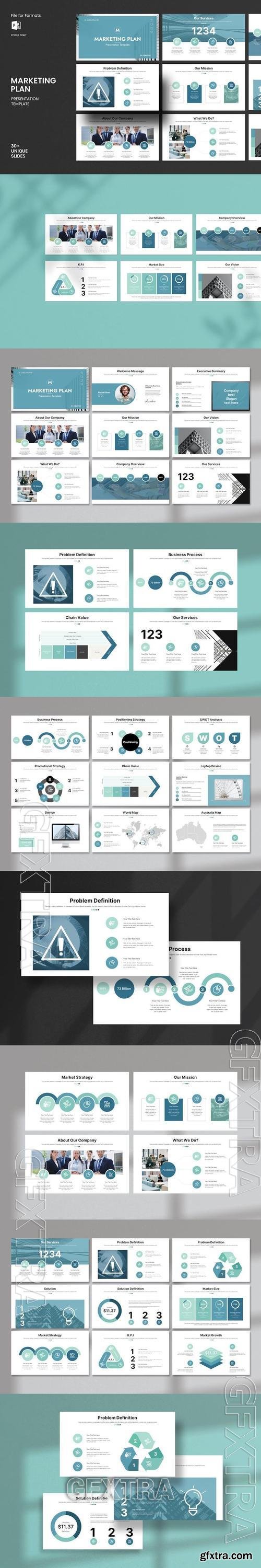 Marketing Plan Presentation Template 39BSZ4J