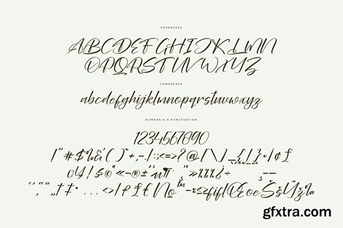 Dalinthy Modern Handwritten Font QRDEX33