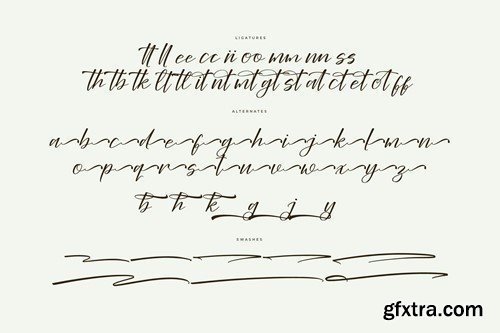Dalinthy Modern Handwritten Font QRDEX33