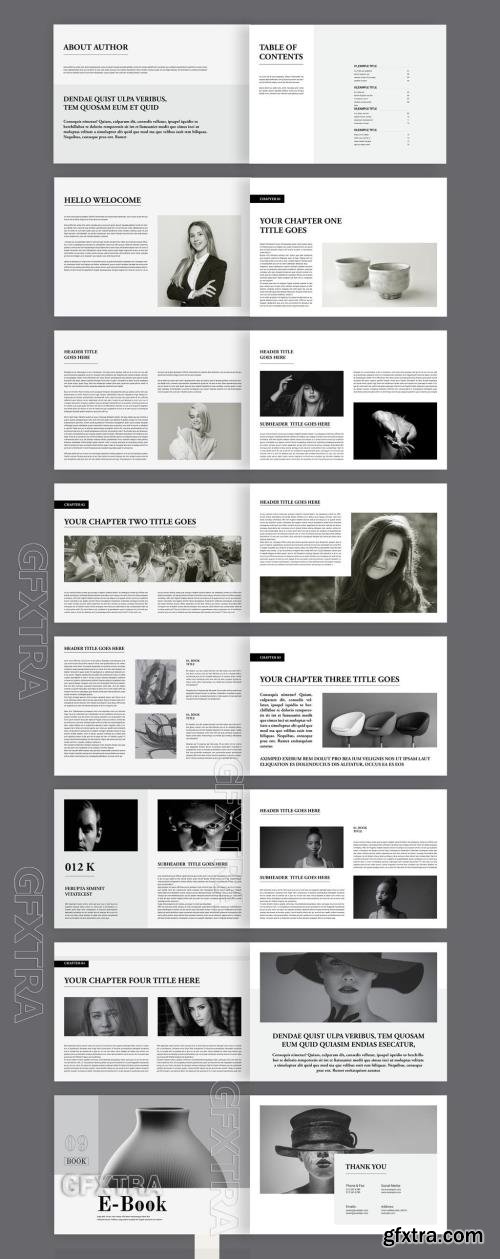 Minimal E-Book Template Layout 721985125 Minimal E-Book Template Layout 721985125