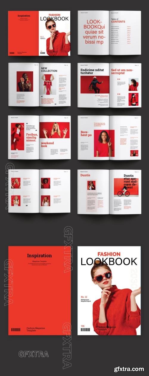 Look Book Fashion Magazine Template 721801360 Look Book Fashion Magazine Template 721801360