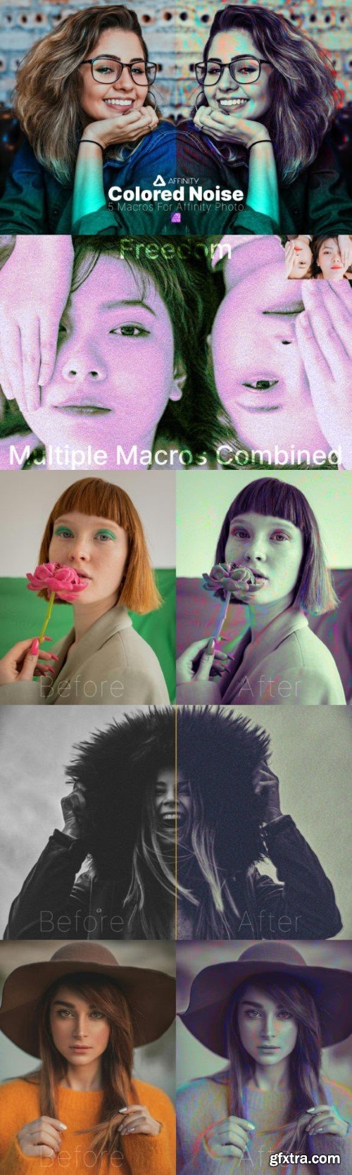 Affinity Photo 5 Colored Noise Macros