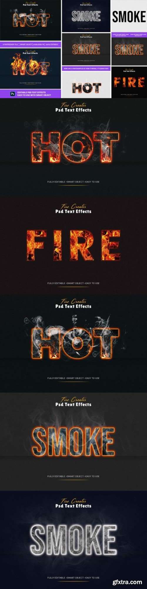 Realistic Fire Text Effects Creator