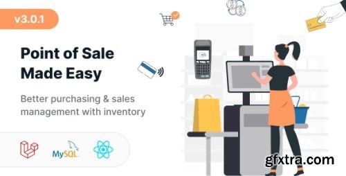 CodeCanyon - POS - Ultimate POS system with Inventory Management System - Point of Sales - React JS - Laravel POS v8.8.0 - 38960688 - Nulled
