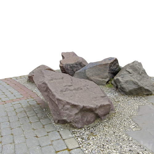 Stones for the city park
