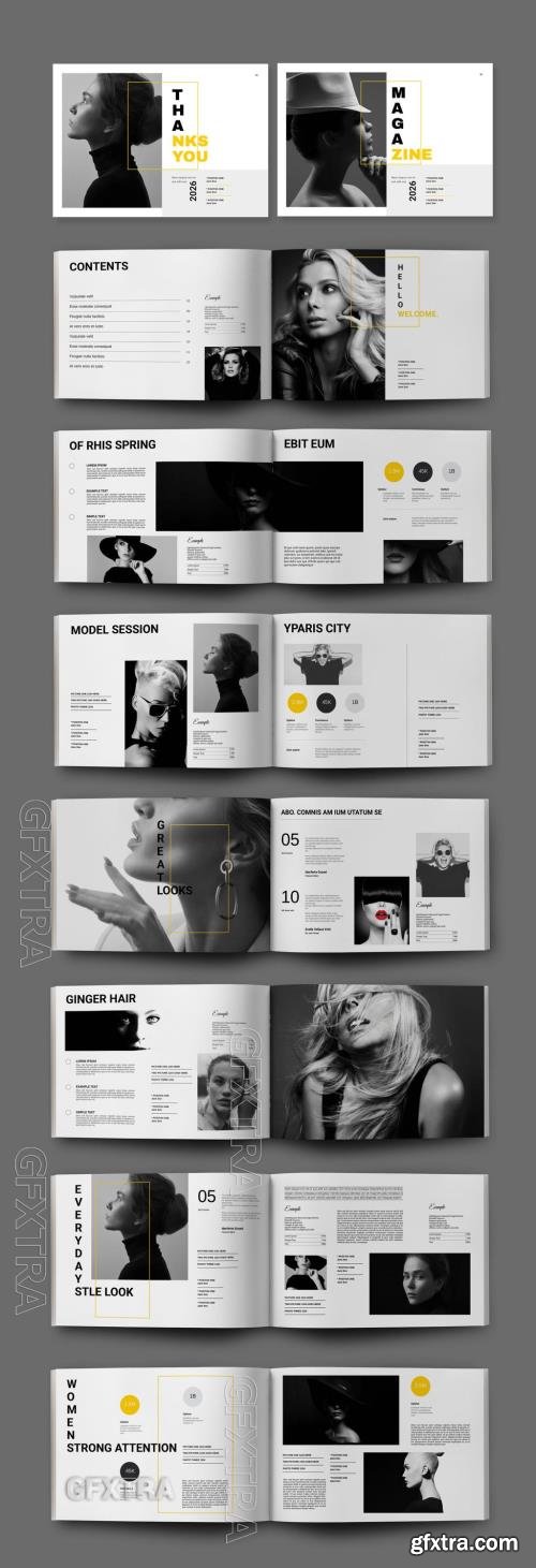 Simple Magazine Layout 723771534