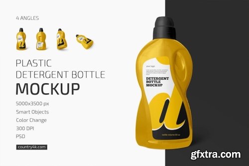 Plastic Bottle Mockup Collections 12xPSD