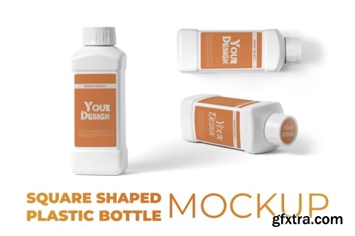 Plastic Bottle Mockup Collections 12xPSD