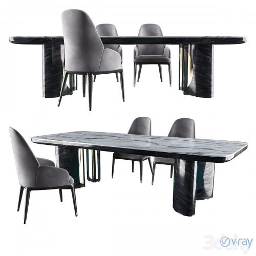 LUXURY - Charisma Dining Table Chair