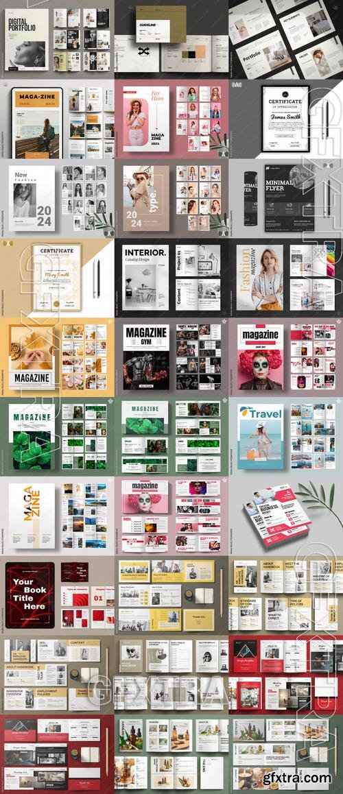30 Indesign Templates Bundle 4 by Adobestock