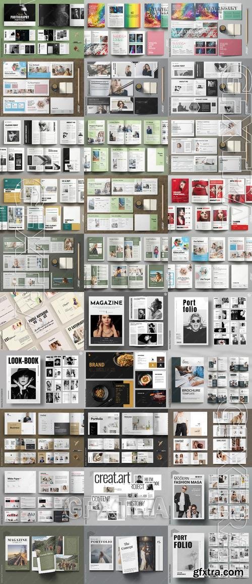 30 Indesign Templates Bundle 9 by Adobestock