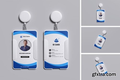 ID Card Mockup Collections 11xPSD-GFXTRA.COM