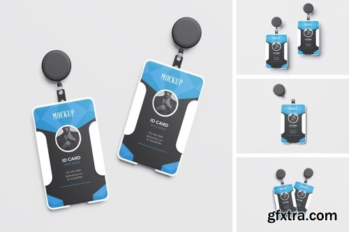 ID Card Mockup Collections 11xPSD-GFXTRA.COM