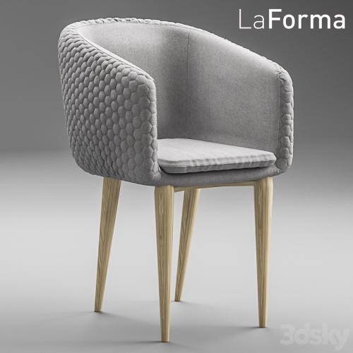 La Forma Harmon Quilted Tub Chair