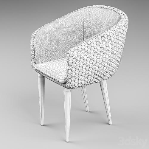 La Forma Harmon Quilted Tub Chair