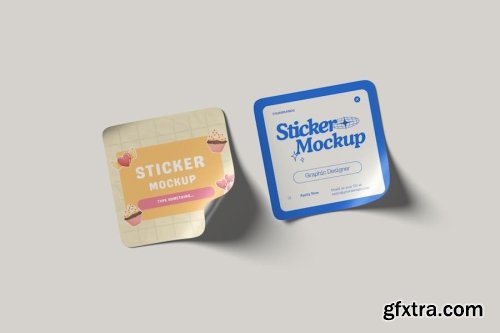 Sticker Mockup Collections #2 14xPSD-GFXTRA.COM