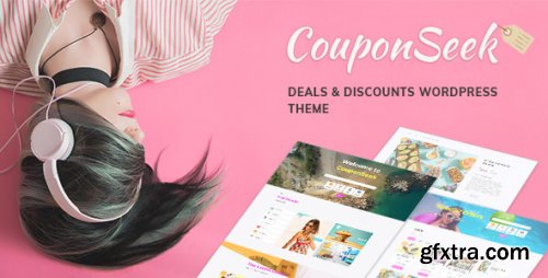 Themeforest - CouponSeek - Deals &amp; Discounts WordPress Theme 21816376 v1.3.1 - Nulled