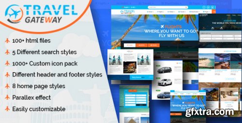 Themeforest - Travel Gateway - Creative Agency HTML5 Template 19460645 v2.0 - Nulled