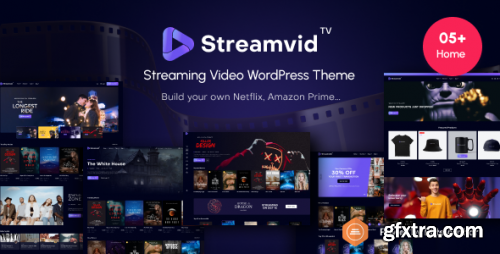 Themeforest - StreamVid - Streaming Video WordPress Theme 46440024 v5.0.5 - Nulled