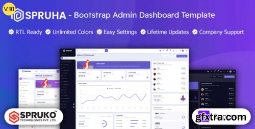 Themeforest - Spruha - Bootstrap HTML Admin Dashboard Template 29387837 v10.0 - Nulled