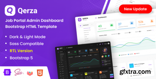 Themeforest - Qerza - Job Portal Admin Dashboard Bootstrap HTML Template + RTL Ready 29786850 v2.1 - Nulled
