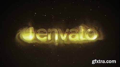 Videohive Gold Particles Logo Reveal 51985234