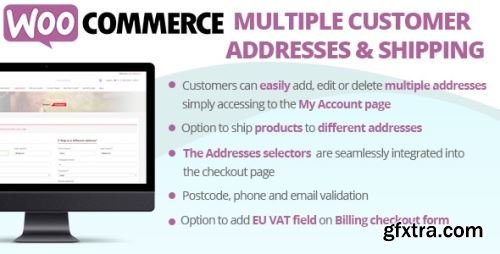 CodeCanyon - WooCommerce Multiple Customer Addresses & Shipping v6.4.0 - 16127030 - Nulled