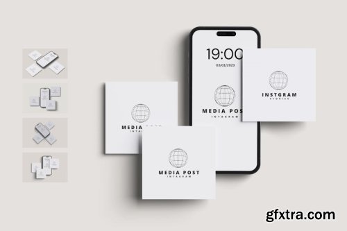 Instagram Mockup Collections 12xPSD