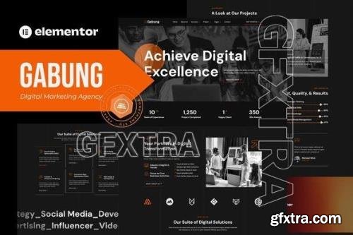 Gabung - Digital Marketing Agency Elementor Template Kit 52052647