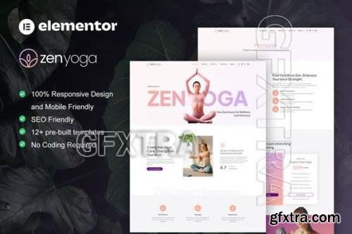 ZenYoga - Yoga & Meditation Elementor Template Kit 51950542 ZenYoga - Yoga & Meditation Elementor Template Kit 51950542