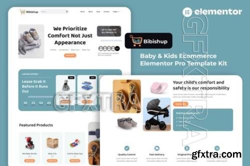 Bibishup - Baby & Kids Ecommerce Elementor Pro Template Kit 51457727 Bibishup - Baby & Kids Ecommerce Elementor Pro Template Kit 51457727