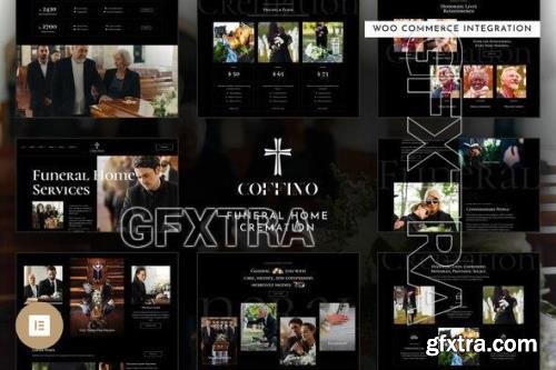 Coffino - Funeral Home Services & Cremation Elementor Pro Template Kit 51707571