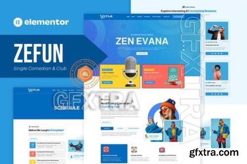 Zefun - Comedian & Entertainer Elementor Template Kit 51727809 Zefun - Comedian & Entertainer Elementor Template Kit 51727809