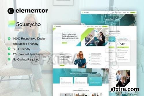 Solusycho - Psychology & Mental Health Elementor Template Kit 51763060 Solusycho - Psychology & Mental Health Elementor Template Kit 51763060