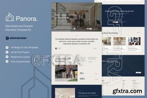 Panora - Real Estate & Property Elementor Template Kit 51831743