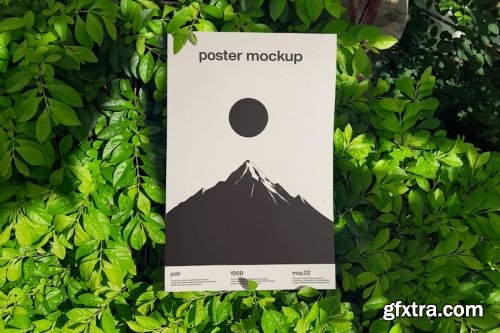 Poster Mockup Collections 10xPSD