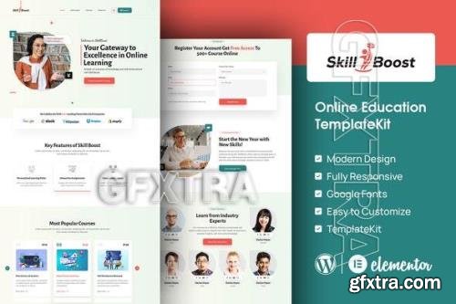 Skill Boost - Online Education Elementor Template Kit 51519446 Skill Boost - Online Education Elementor Template Kit 51519446