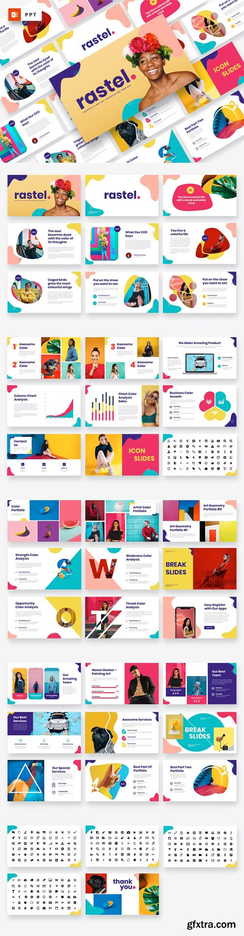 RASTEL - Powerpoint Presentation Template