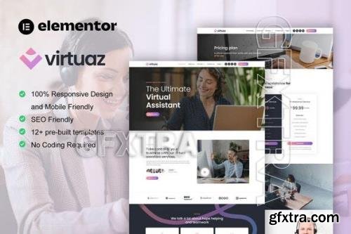 Virtuaz - Virtual Assistant Business Elementor Template Kit 51600644 Virtuaz - Virtual Assistant Business Elementor Template Kit 51600644