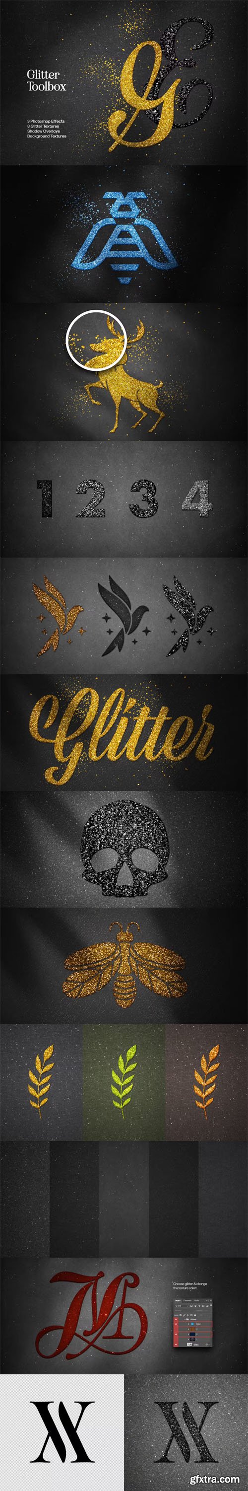 Glitter Toolbox - Photoshop Effects Collection [Re-Up]