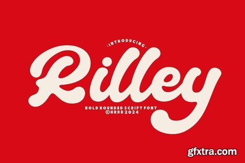 Rilley - Rounded Bold Font E8YSLGZ Rilley - Rounded Bold Font E8YSLGZ