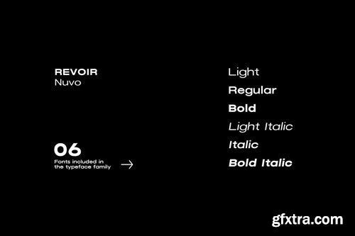 REVOIR - Modern Display / Techno Font Family QJBSJP5 REVOIR - Modern Display / Techno Font Family QJBSJP5