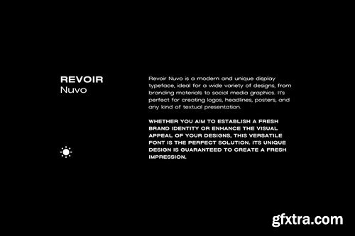 REVOIR - Modern Display / Techno Font Family QJBSJP5 REVOIR - Modern Display / Techno Font Family QJBSJP5