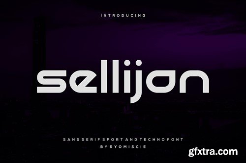 Sellijan - Sans Serif Sport And Techno Font YJ7R2R8 Sellijan - Sans Serif Sport And Techno Font YJ7R2R8