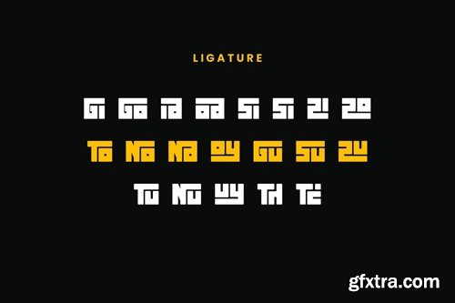 Gozioga Sioyegu - Condensed & Sport Font MK6YGM3