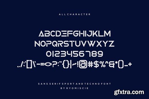 Inesrox - Sans Serif Sport And Techno Font 5ENSBLA Inesrox - Sans Serif Sport And Techno Font 5ENSBLA