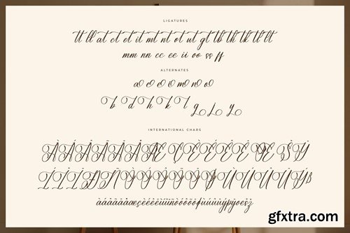 Dahlianti Angelina Calligraphy Font 8B6U2SS