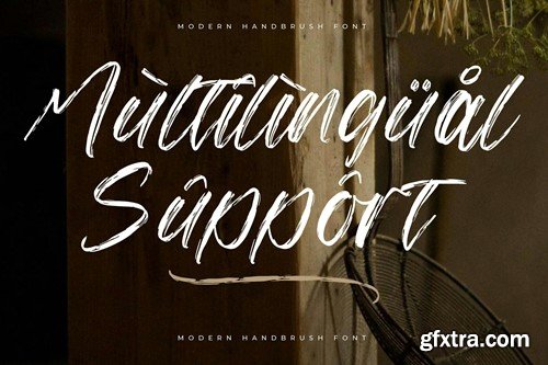 Anthony Dominate Modern Handbrush Font LMR6BGF