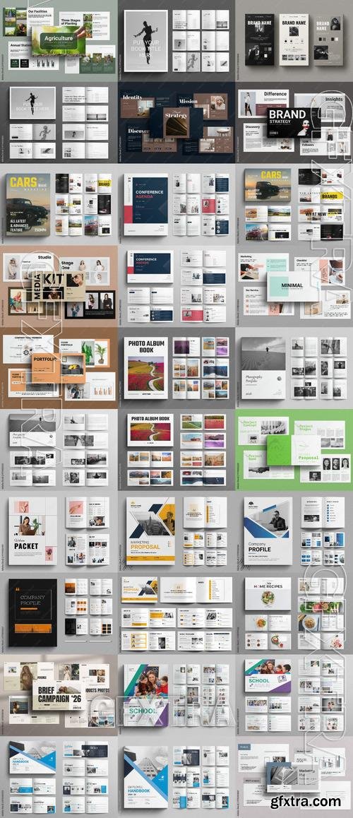 30 Indesign Templates Bundle 19 by Adobestock