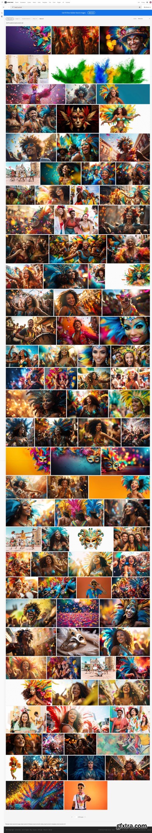 Brazil Carnival Stock Photos 100xJPEG